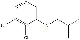 2,3-dichloro-N-(2-methylpropyl)aniline Structure