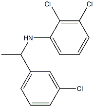 2,3-dichloro-N-[1-(3-chlorophenyl)ethyl]aniline Structure