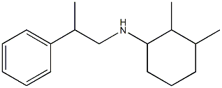 2,3-dimethyl-N-(2-phenylpropyl)cyclohexan-1-amine 구조식 이미지