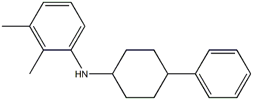 2,3-dimethyl-N-(4-phenylcyclohexyl)aniline Structure