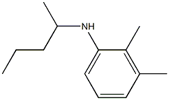 2,3-dimethyl-N-(pentan-2-yl)aniline Structure