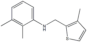 2,3-dimethyl-N-[(3-methylthiophen-2-yl)methyl]aniline 구조식 이미지