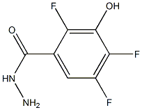 2,4,5-trifluoro-3-hydroxybenzohydrazide 구조식 이미지
