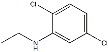 2,5-dichloro-N-ethylaniline 구조식 이미지