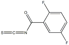2,5-difluorobenzoyl isothiocyanate Structure