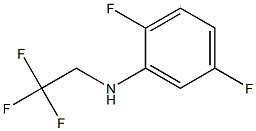 2,5-difluoro-N-(2,2,2-trifluoroethyl)aniline Structure