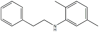 2,5-dimethyl-N-(2-phenylethyl)aniline Structure