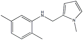 2,5-dimethyl-N-[(1-methyl-1H-pyrrol-2-yl)methyl]aniline Structure