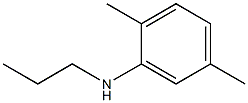 2,5-dimethyl-N-propylaniline Structure