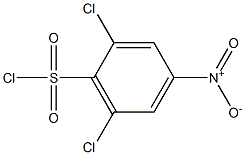2,6-dichloro-4-nitrobenzenesulfonyl chloride 구조식 이미지