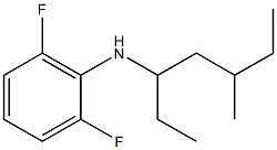 2,6-difluoro-N-(5-methylheptan-3-yl)aniline 구조식 이미지