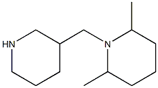 2,6-dimethyl-1-(piperidin-3-ylmethyl)piperidine 구조식 이미지