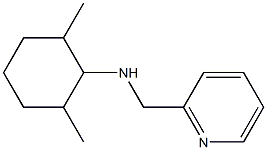 2,6-dimethyl-N-(pyridin-2-ylmethyl)cyclohexan-1-amine 구조식 이미지
