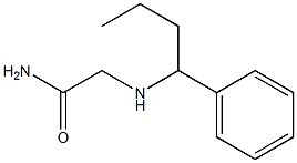 2-[(1-phenylbutyl)amino]acetamide 구조식 이미지