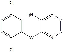 2-[(2,5-dichlorophenyl)sulfanyl]pyridin-3-amine Structure