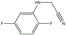2-[(2,5-difluorophenyl)amino]acetonitrile 구조식 이미지
