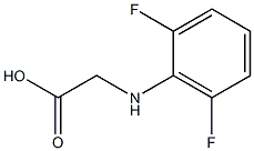 2-[(2,6-difluorophenyl)amino]acetic acid 구조식 이미지
