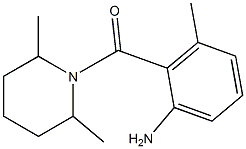 2-[(2,6-dimethylpiperidin-1-yl)carbonyl]-3-methylaniline Structure
