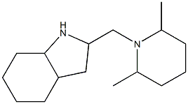 2-[(2,6-dimethylpiperidin-1-yl)methyl]-octahydro-1H-indole 구조식 이미지