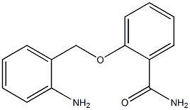 2-[(2-aminophenyl)methoxy]benzamide Structure