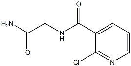 2-[(2-chloropyridin-3-yl)formamido]acetamide 구조식 이미지