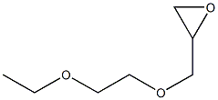 2-[(2-ethoxyethoxy)methyl]oxirane 구조식 이미지