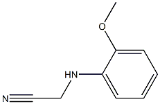 2-[(2-methoxyphenyl)amino]acetonitrile Structure