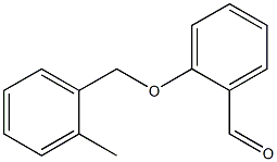 2-[(2-methylphenyl)methoxy]benzaldehyde Structure