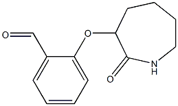 2-[(2-oxoazepan-3-yl)oxy]benzaldehyde 구조식 이미지