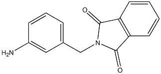 2-[(3-aminophenyl)methyl]-2,3-dihydro-1H-isoindole-1,3-dione 구조식 이미지