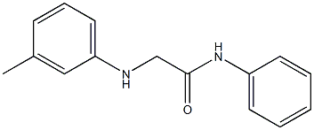 2-[(3-methylphenyl)amino]-N-phenylacetamide Structure