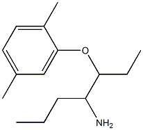 2-[(4-aminoheptan-3-yl)oxy]-1,4-dimethylbenzene 구조식 이미지