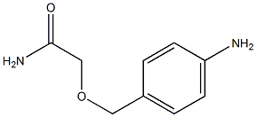 2-[(4-aminophenyl)methoxy]acetamide Structure