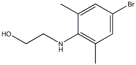 2-[(4-bromo-2,6-dimethylphenyl)amino]ethan-1-ol Structure