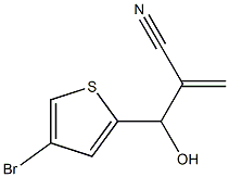 2-[(4-bromothiophen-2-yl)(hydroxy)methyl]prop-2-enenitrile Structure