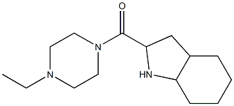 2-[(4-ethylpiperazin-1-yl)carbonyl]octahydro-1H-indole 구조식 이미지