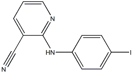 2-[(4-iodophenyl)amino]pyridine-3-carbonitrile Structure