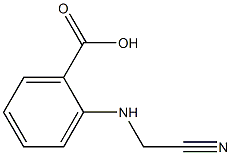 2-[(cyanomethyl)amino]benzoic acid 구조식 이미지