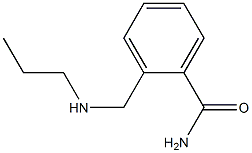 2-[(propylamino)methyl]benzamide Structure