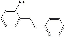 2-[(pyridin-2-ylsulfanyl)methyl]aniline Structure