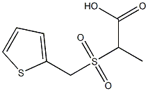 2-[(thien-2-ylmethyl)sulfonyl]propanoic acid 구조식 이미지