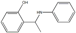 2-[1-(phenylamino)ethyl]phenol Structure