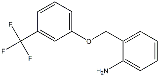 2-[3-(trifluoromethyl)phenoxymethyl]aniline Structure