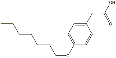2-[4-(heptyloxy)phenyl]acetic acid 구조식 이미지