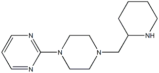2-[4-(piperidin-2-ylmethyl)piperazin-1-yl]pyrimidine 구조식 이미지