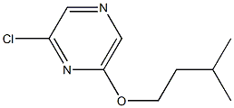 2-chloro-6-(3-methylbutoxy)pyrazine Structure