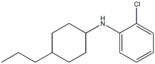 2-chloro-N-(4-propylcyclohexyl)aniline 구조식 이미지