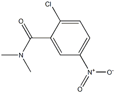 2-chloro-N,N-dimethyl-5-nitrobenzamide 구조식 이미지