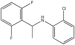 2-chloro-N-[1-(2,6-difluorophenyl)ethyl]aniline 구조식 이미지