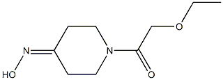 2-ethoxy-1-[4-(hydroxyimino)piperidin-1-yl]ethan-1-one Structure